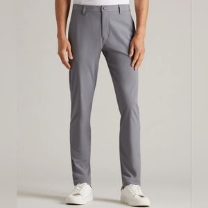 NWT Men's Rhone Slim Commuter Pants - Sleet Grey - sz 35 waist, 33 inseam